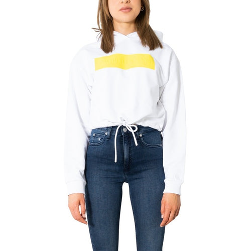 Sweat Blanc à Capuche