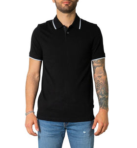 Polo Slim Noir en Coton