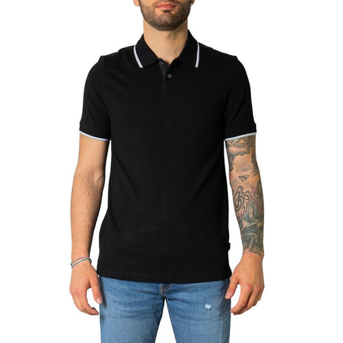Polo Slim Noir en Coton