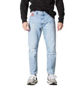 Jean Slim Bleu Effet Délavé