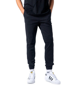 Pantalon de Survêtement Noir en Coton
